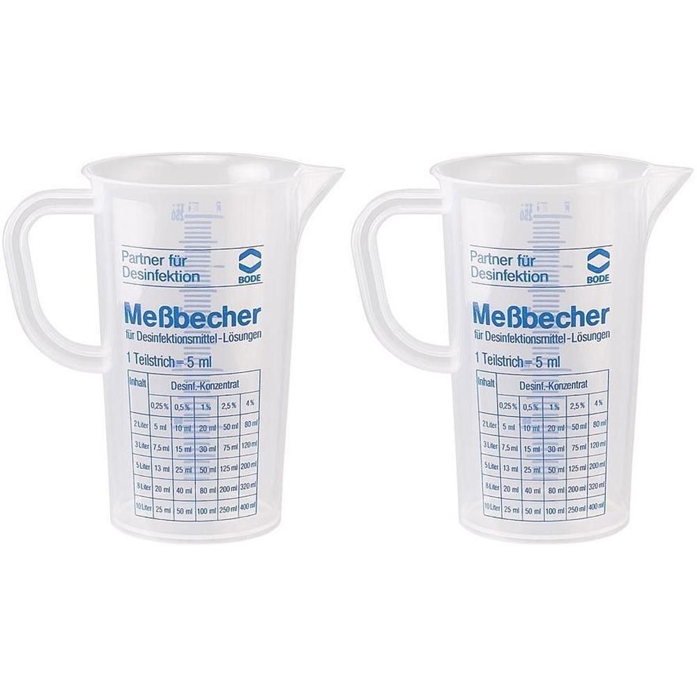 Bode Messbecher für 250 ml 2x 2x1 St