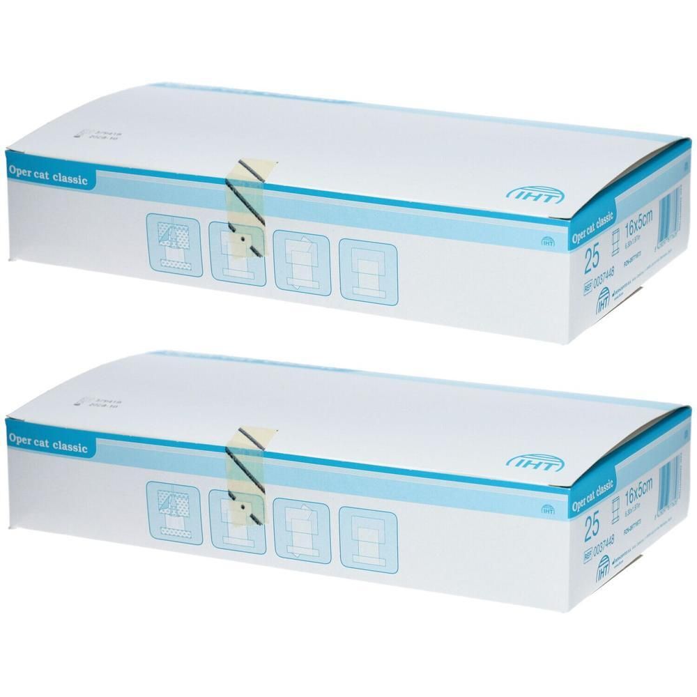 Opercat 5x16 cm steriler Katheterverband 2x 2x25 St Verband
