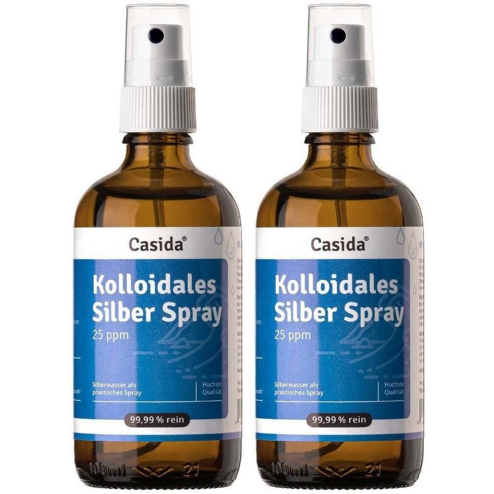 Kolloidales Silber 25 ppm Spray 2x 2x100 ml