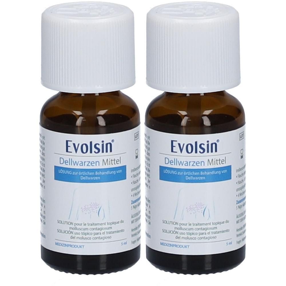 Evolsin Dellwarzen Mittel Lösung 2x 2x5 ml
