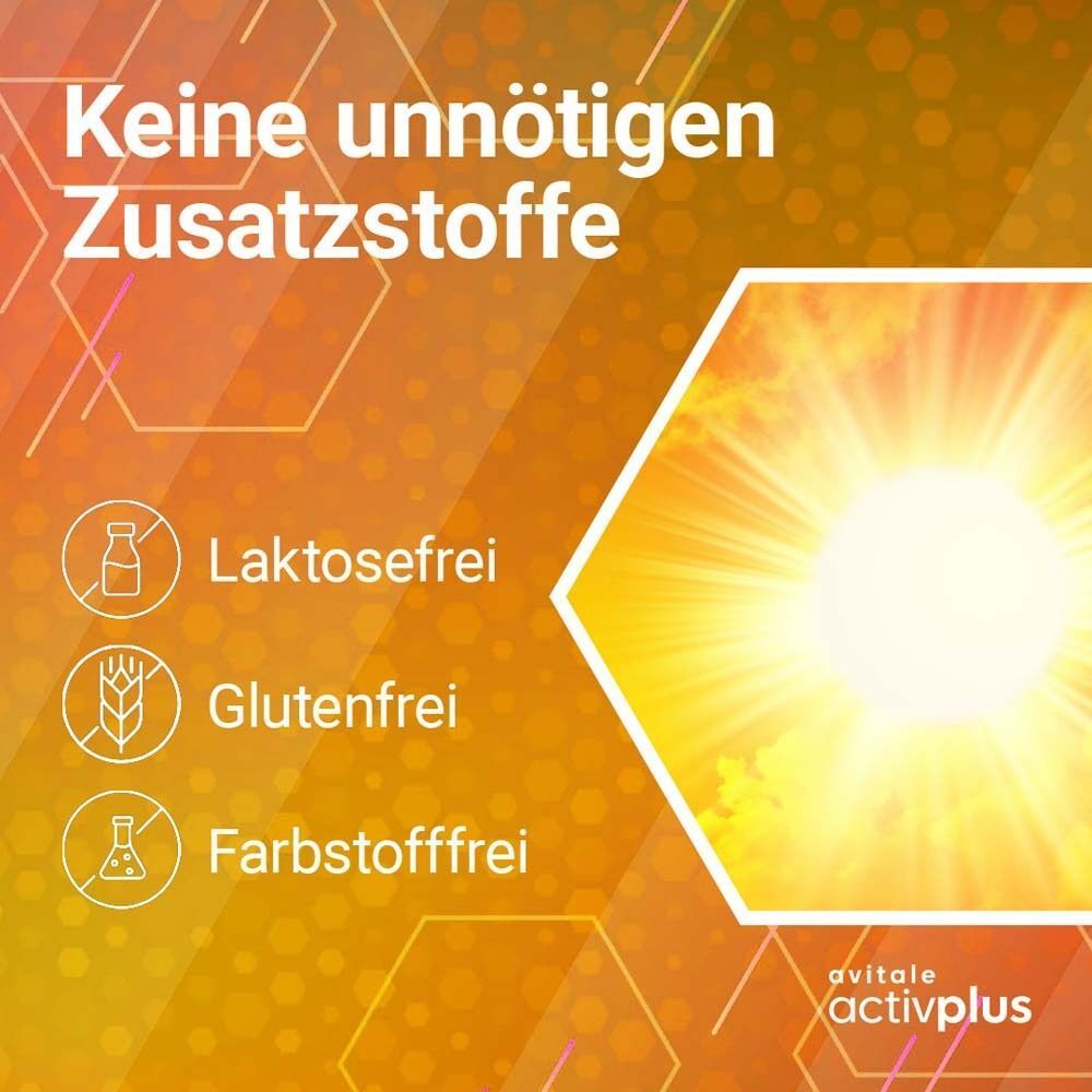Ohne Zusatzstoffe: Laktosefrei, glutenfrei, farbstofffrei.