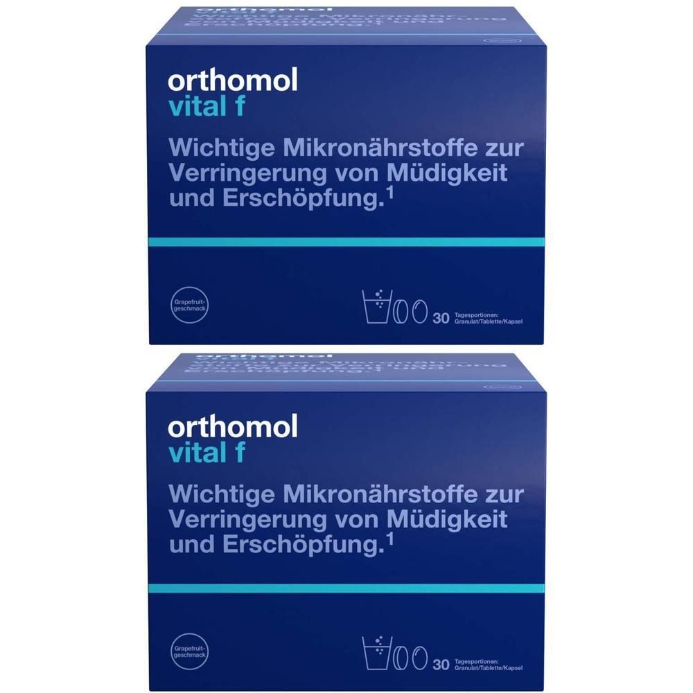 Orthomol Vital F Grapefruit Gran./Kap./Tab.Kombip. 2x 2x30 St Granulat