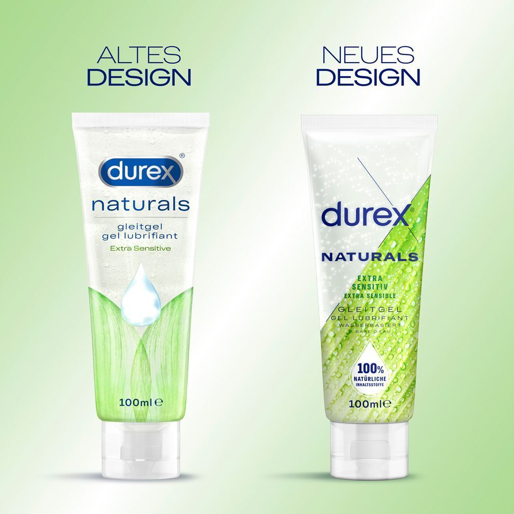 Vergleich: Altes und neues Design. Links: Tube mit altem Design. Rechts: Tube mit neuem Design.