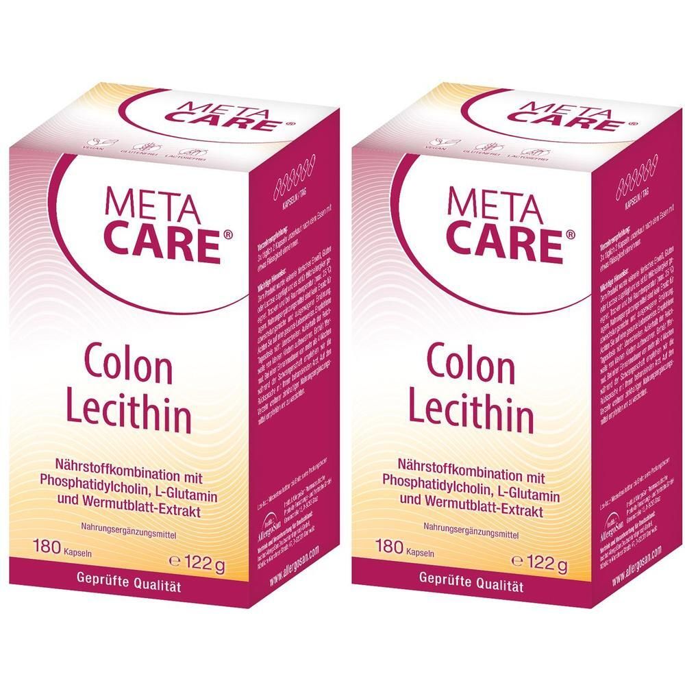 Meta-Care Colon-Lecithin Kapseln 2x 2x180 St