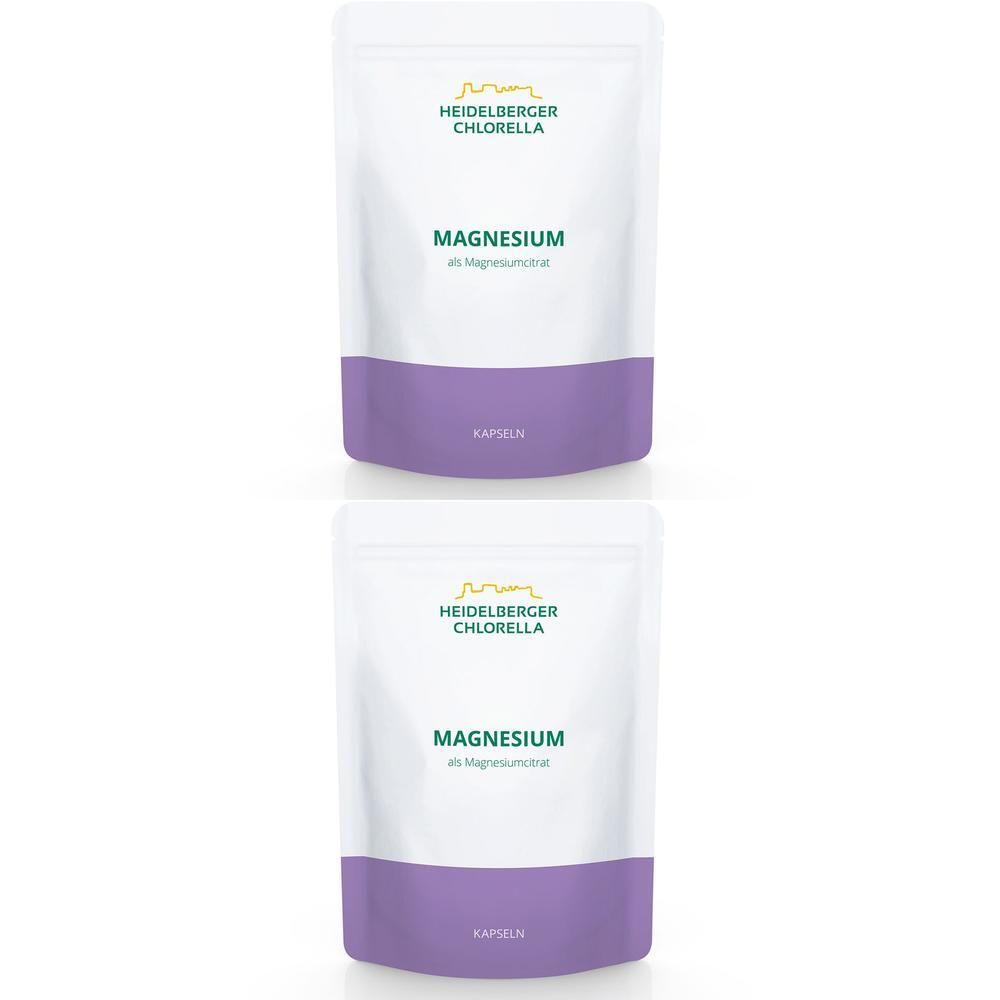 Magnesium ALS Magnesiumcitrat Kapseln 2x 2x216 g