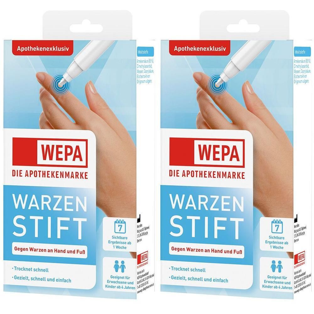 Wepa Warzenstift 2x 2x1 St Stifte