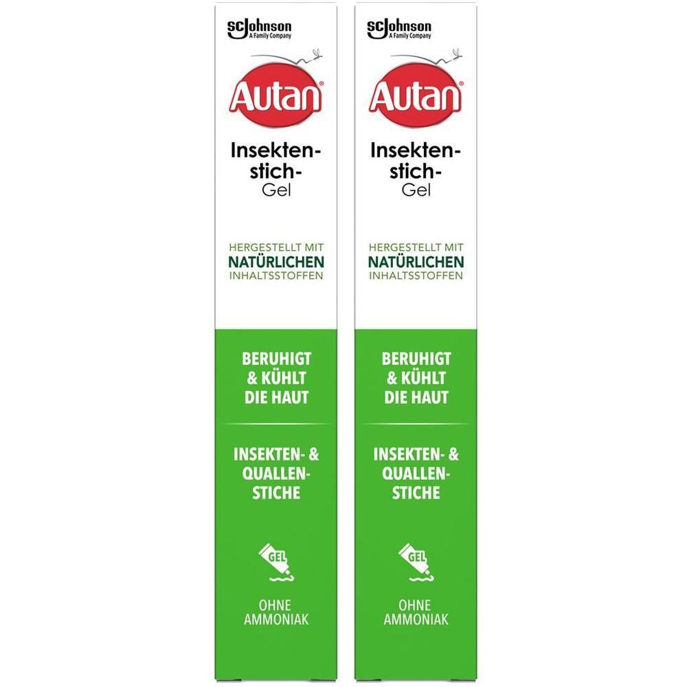 Autan Insektenstich-Gel 2x 2x20 ml Gel