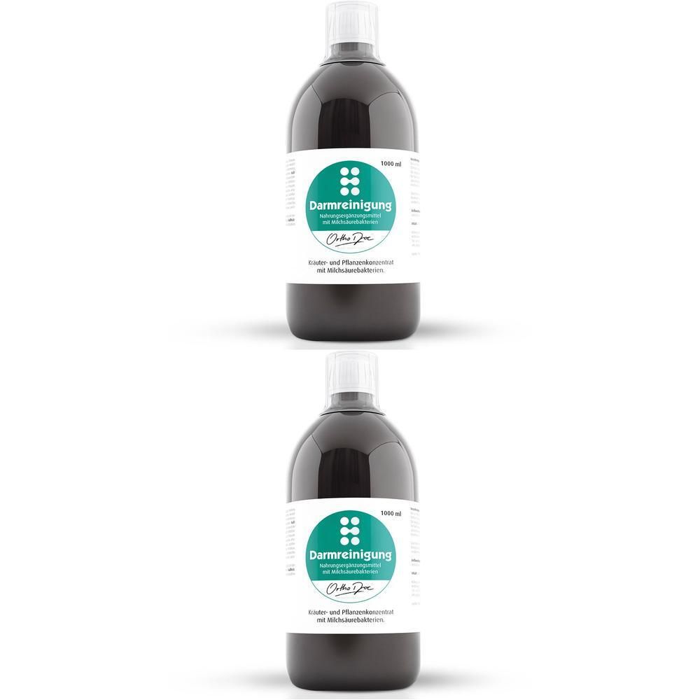 Orthodoc Darmreinigung Konzentrat 2x 2x1000 ml