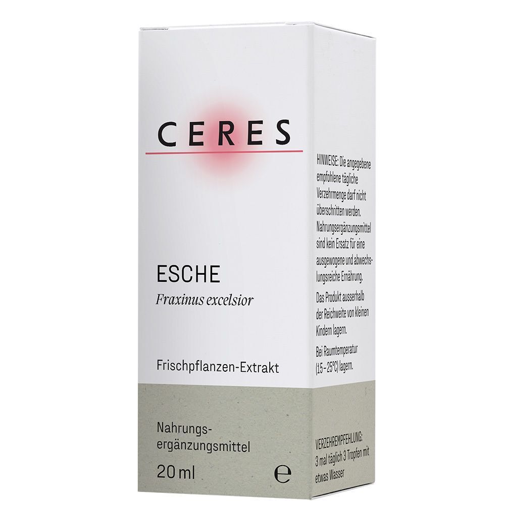 CERES Esche Fraxinus excelsior Extrakt Tropfen