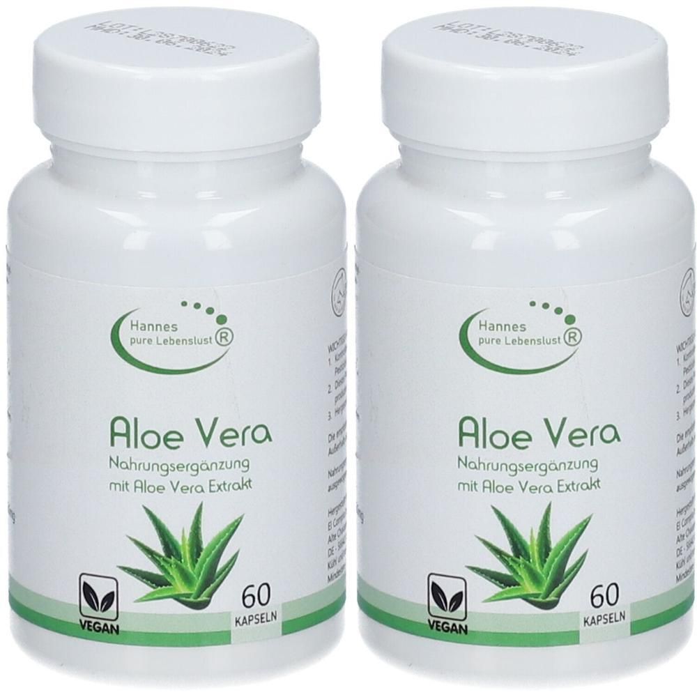 Aloe Vera 200:1 Kapseln 2x 2x60 St