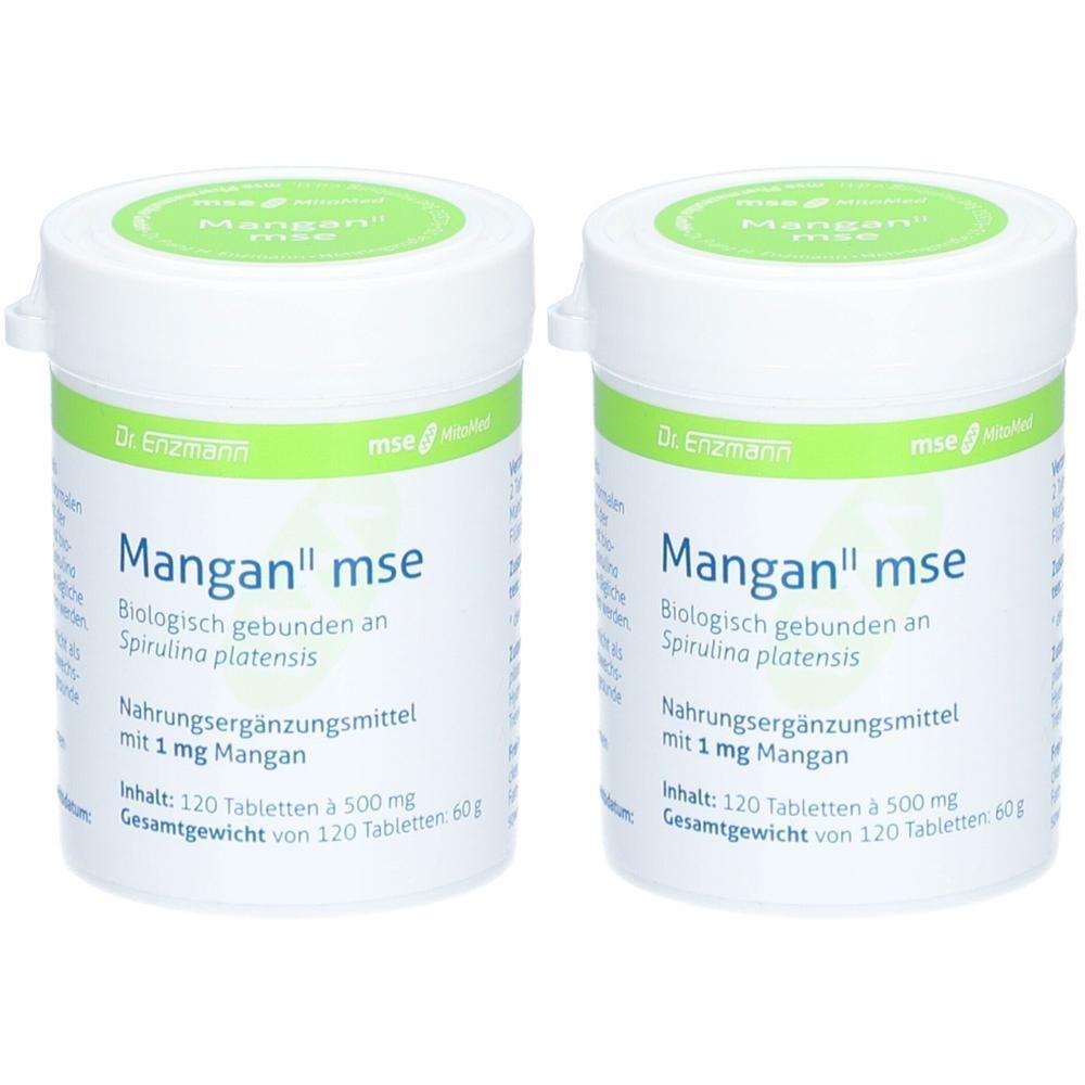Mangan II MSE Tabletten 2x 2x120 St