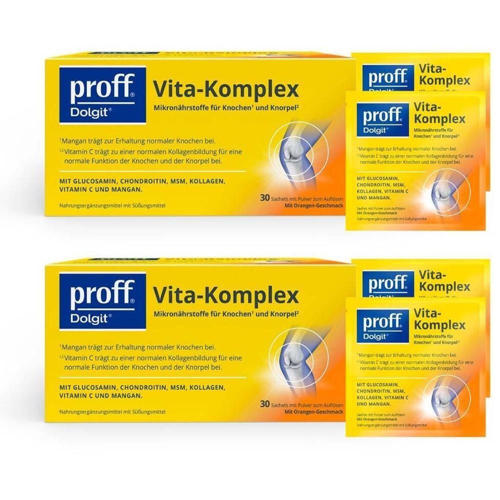 Proff Dolgit Vita-Komplex Pulver Sachets 2x 2x30x12 g