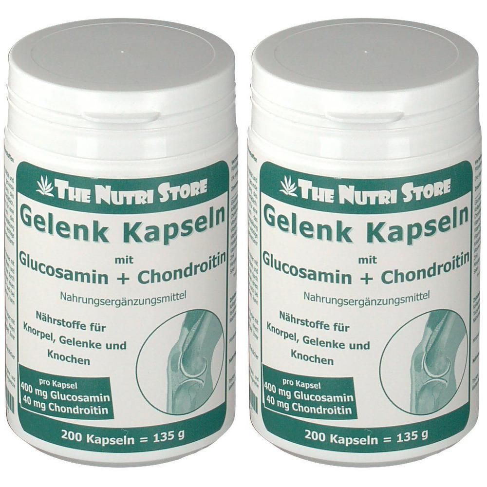 Glucosamin Chondroitin Gelenkkapseln 2x 2x200 St Kapseln