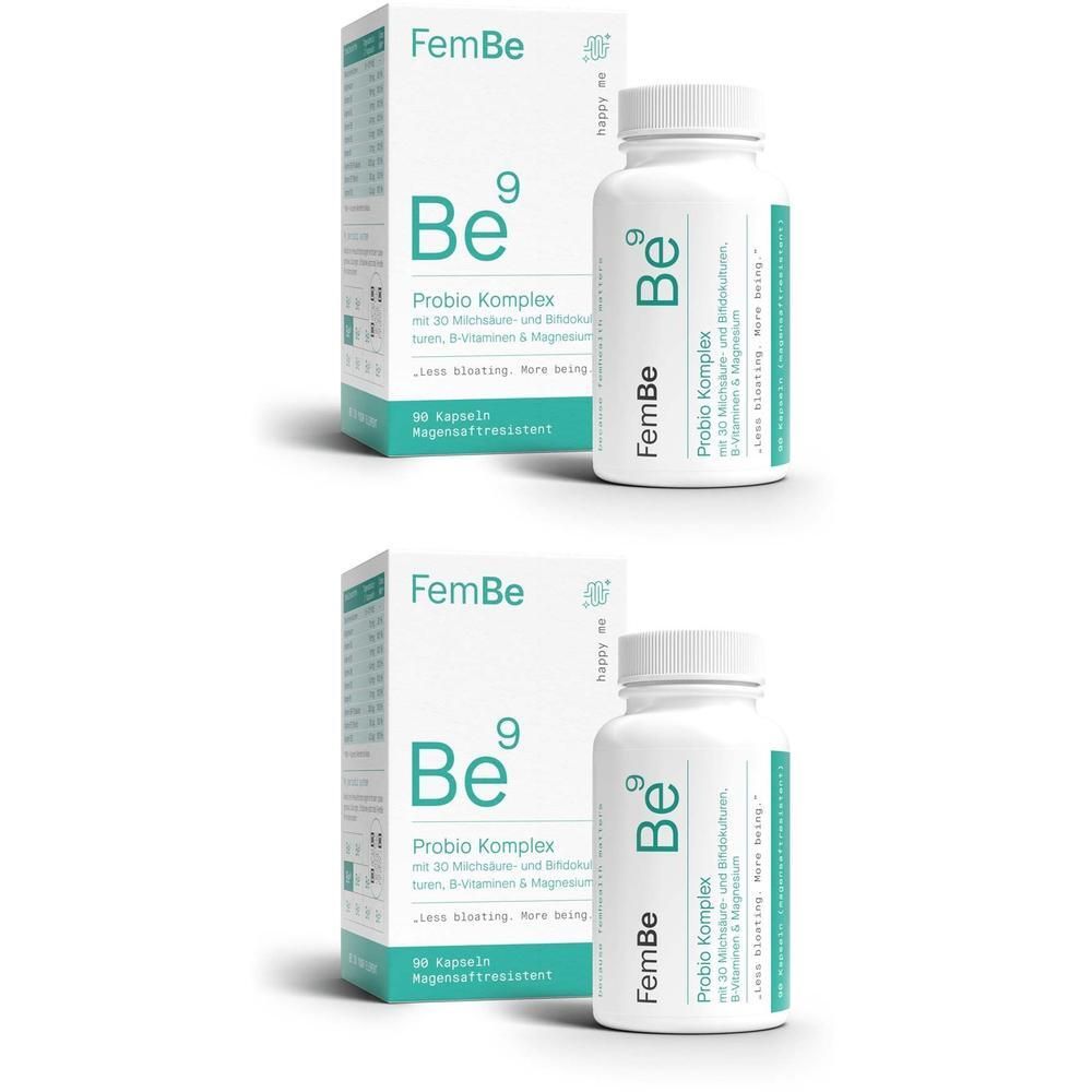 Fembe Be9 Probio Kompl.Milchs.Bifidokult.B-Vit.Kps 2x 2x90 St Kapseln