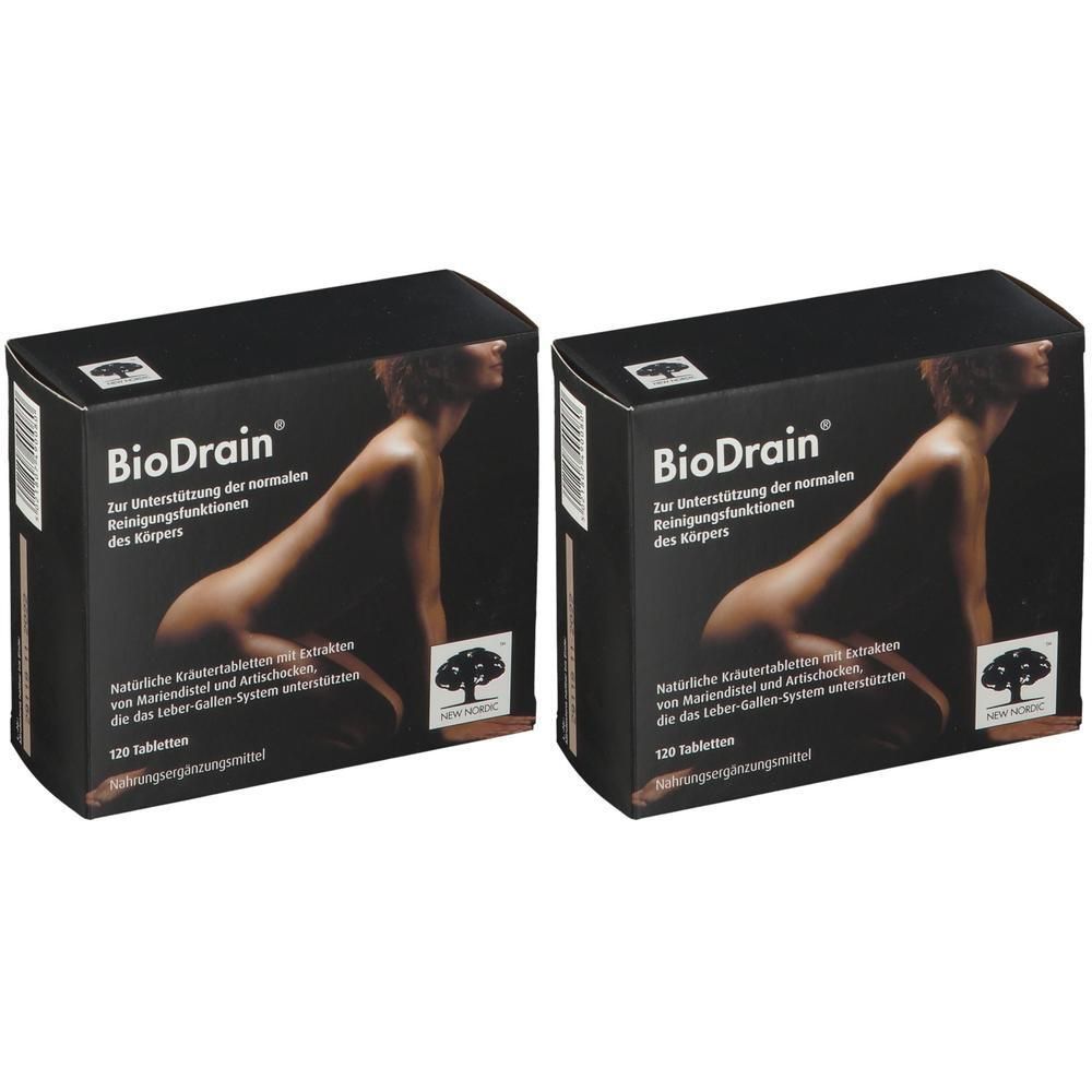 Biodrain Tabletten 2x 2x120 St