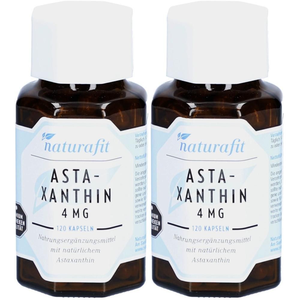 Naturafit Astaxanthin 4 mg Kapseln 2x 2x120 St