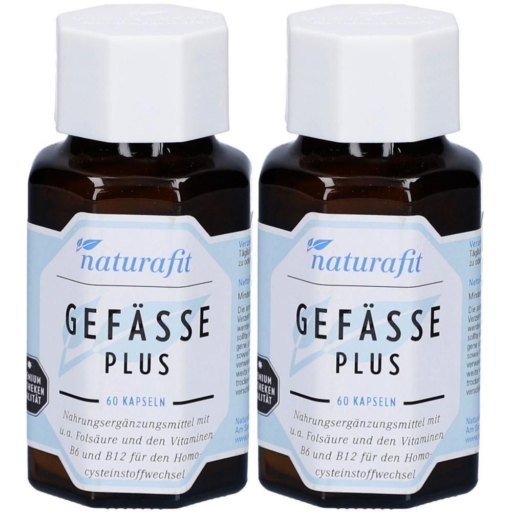 Naturafit Gefäße Plus Kapseln 2x 2x60 St
