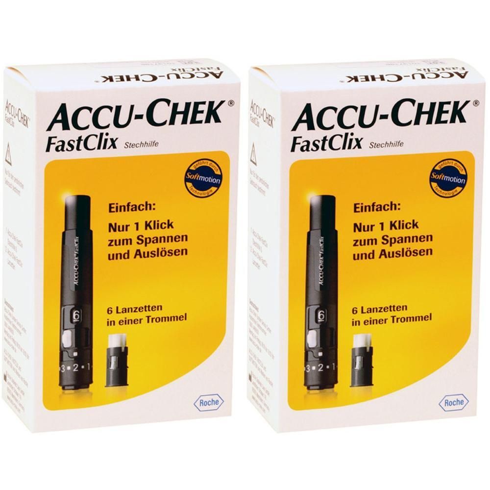 Accu-Chek FastClix Stechhilfe Modell II 2x 2x1 St Stifte
