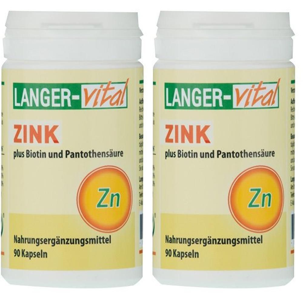ZINK+VIT.B5+Biotin Kapseln 2x 2x90 St