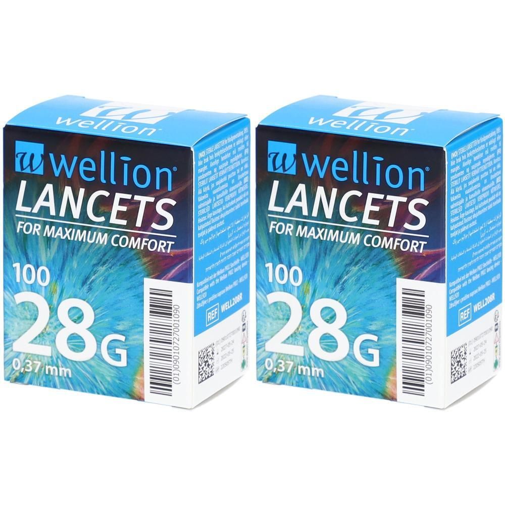Wellion Lancets 28 G 2x 2x100 St Lanzetten