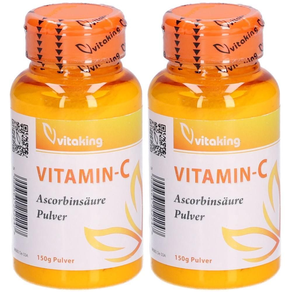 Vitamin C Ascorbinsäure Pulver 2x 2x150 g