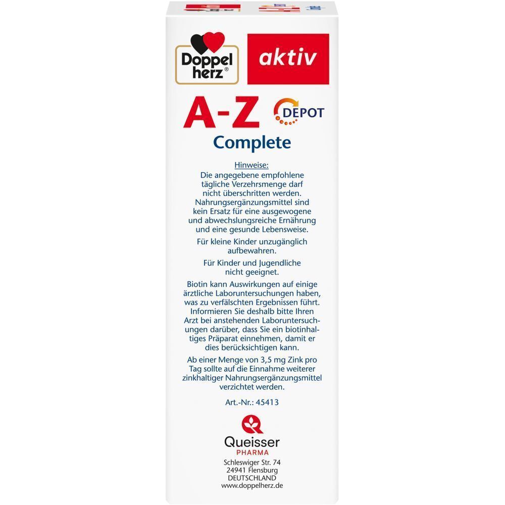 Seitenansicht der Verpackung mit Produktnamen und Logo. Enthält Hinweise zur Anwendung und Herstellerinformationen. Text in deutscher Sprache.