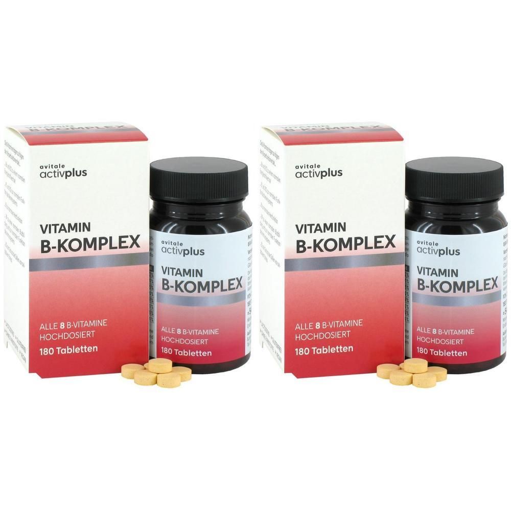 Activplus Vitamin B Komplex Tabletten 2x 2x180 St