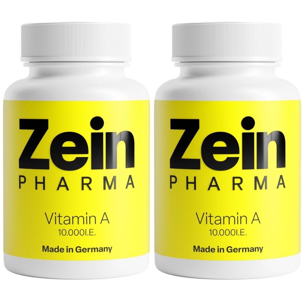 Vitamin A 10.000 I.e. Retinylacetat Kps.ZeinPharma 2x 2x120 St Kapseln