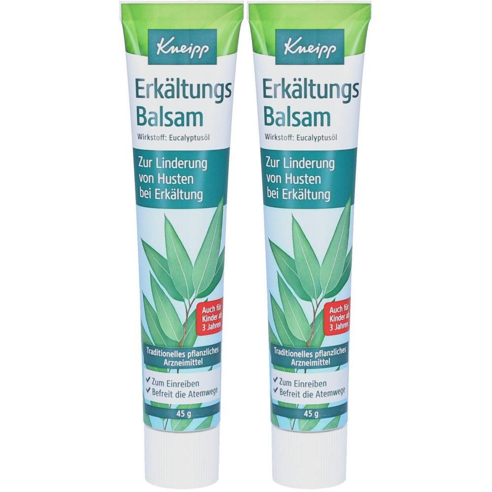 Kneipp Erkältungs Balsam 2x 2x45 g Creme