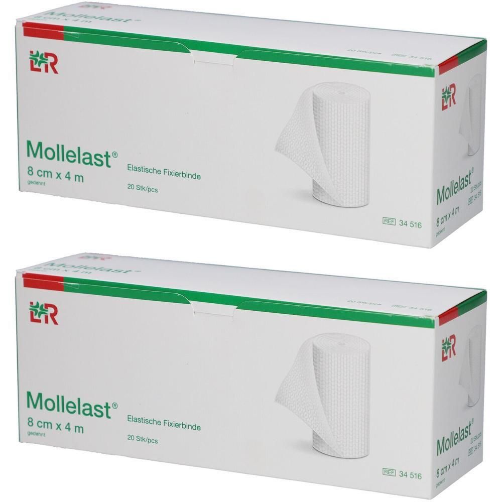 Mollelast Binden 8 cmx4 m einzeln verpackt 2x 2x20 St