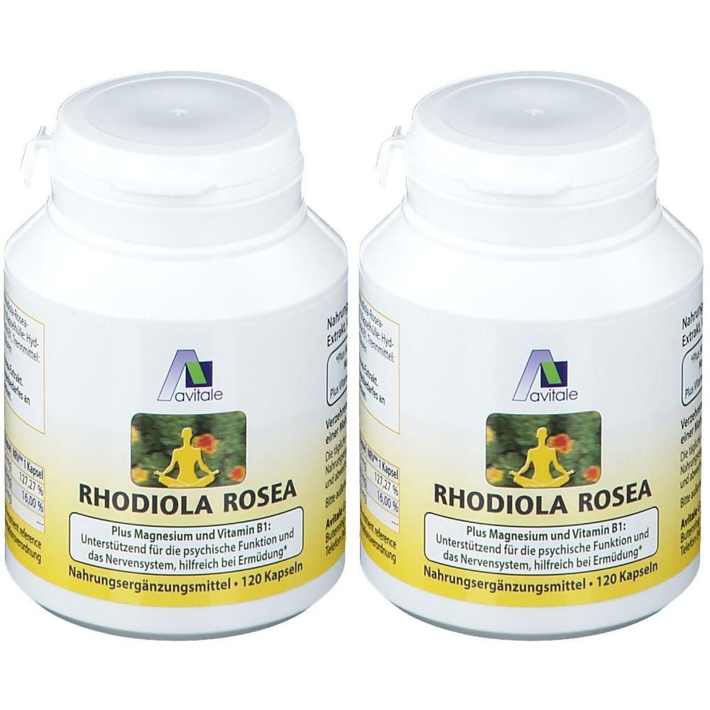 Rhodiola Rosea 200 mg Vegi Kapseln 2x 2x120 St