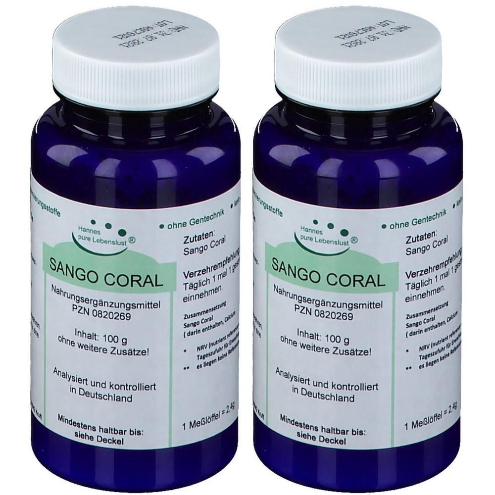 Sango Coral Pulver 2x 2x100 g