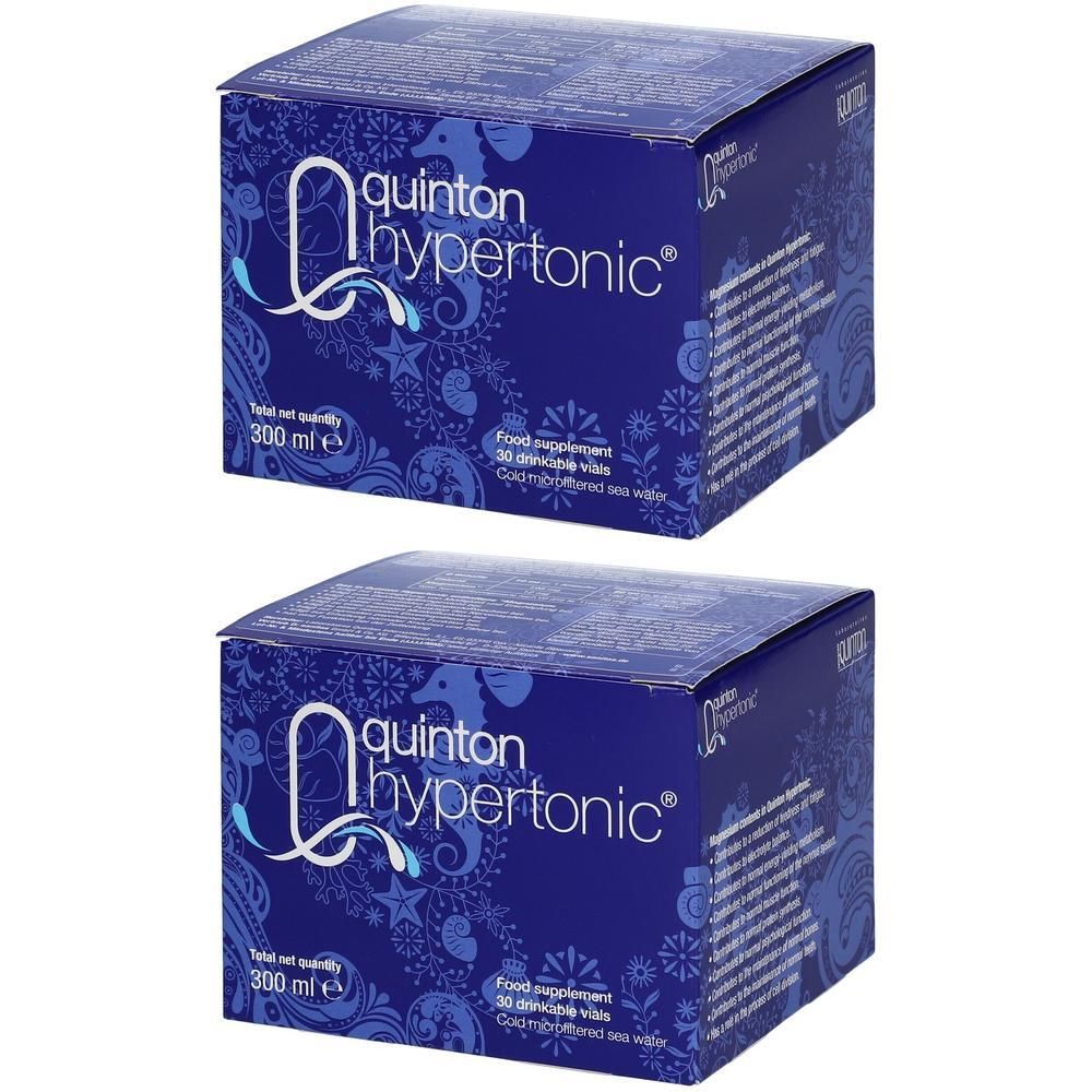 Quinton Hypertonic Trinkampullen 2x 2x30x10 ml