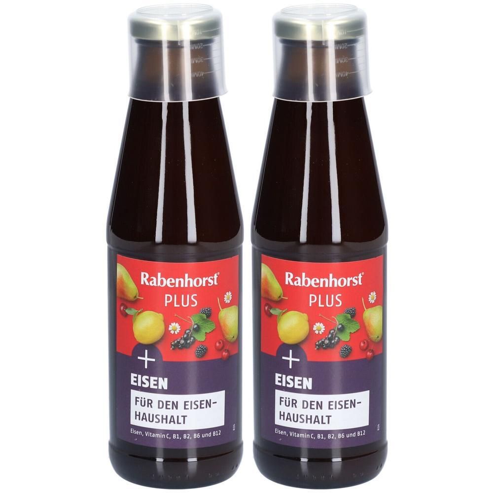 Rabenhorst Eisen Plus Saft 2x 2x450 ml