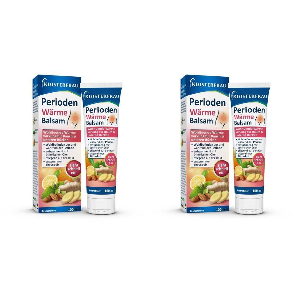 Klosterfrau Perioden Wärme Balsam 2x 2x100 ml