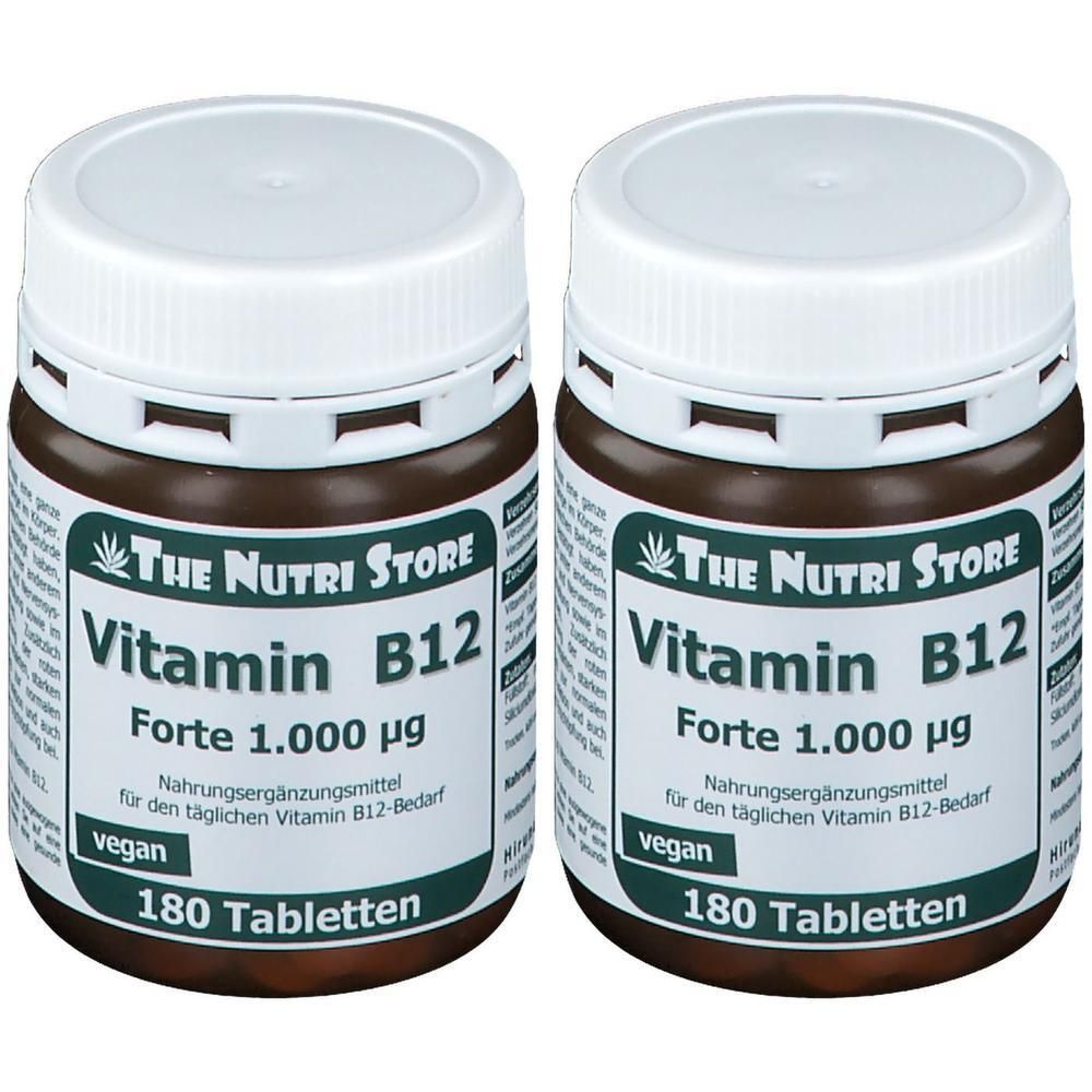 Vitamin B12 1000 µg Forte Tabletten 2x 2x180 St