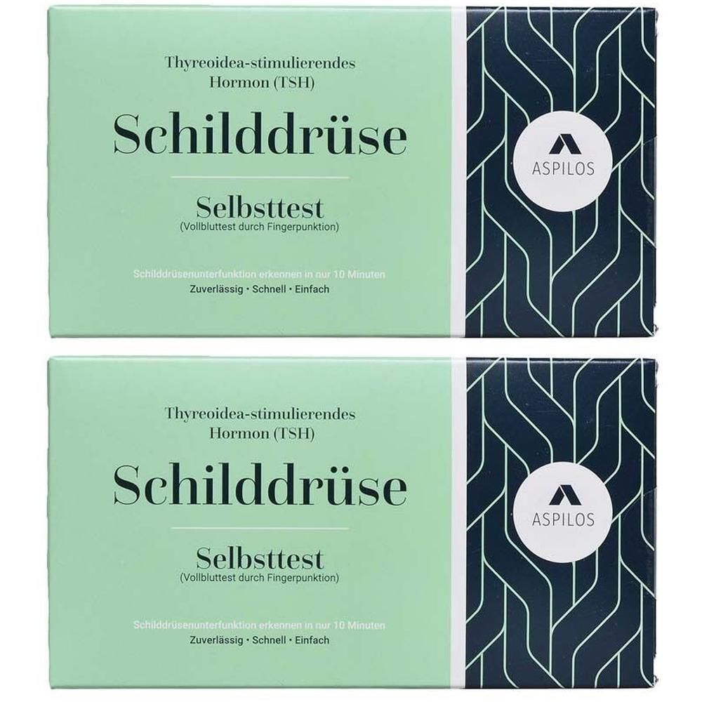 Aspilos Selbsttest Schilddrüse TSH Blut 2x 2x1 St Test