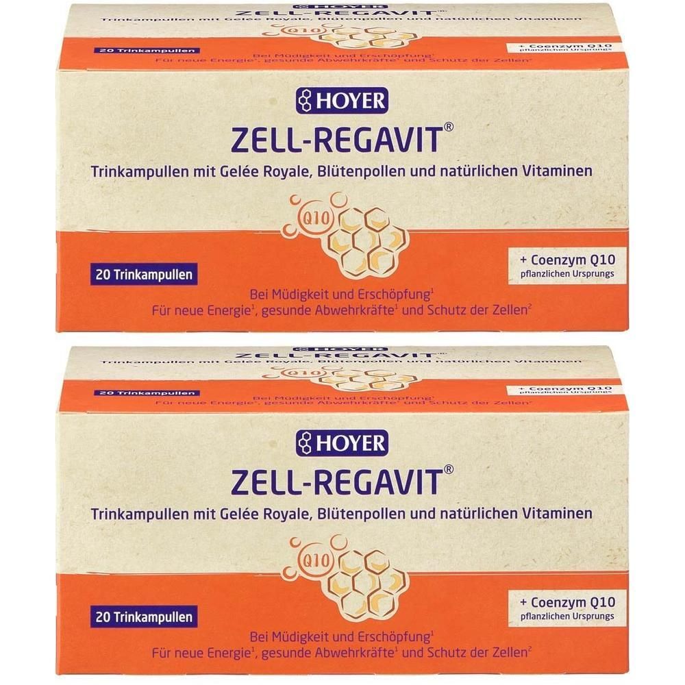 Hoyer Zell Regavit Trinkampullen 2x 2x20x10 ml
