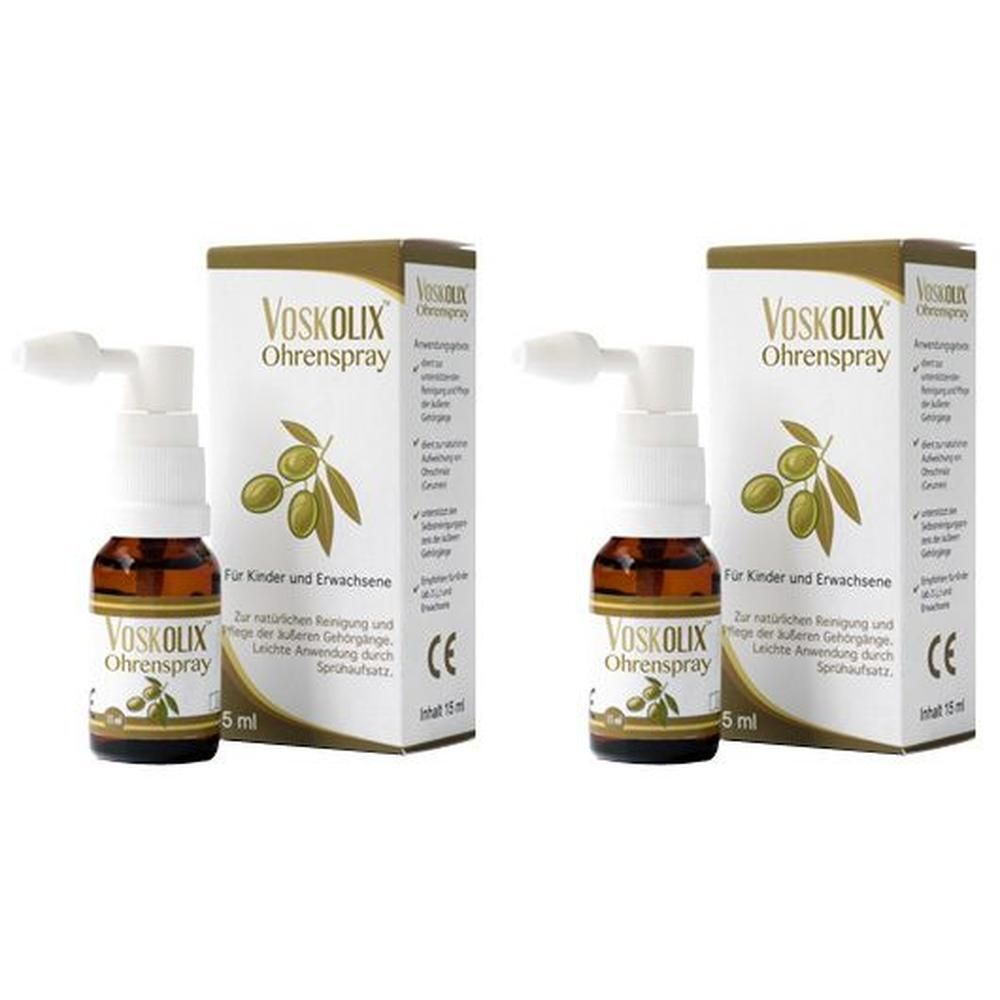 Voskolix Ohrenspray 2x 2x15 ml Spray