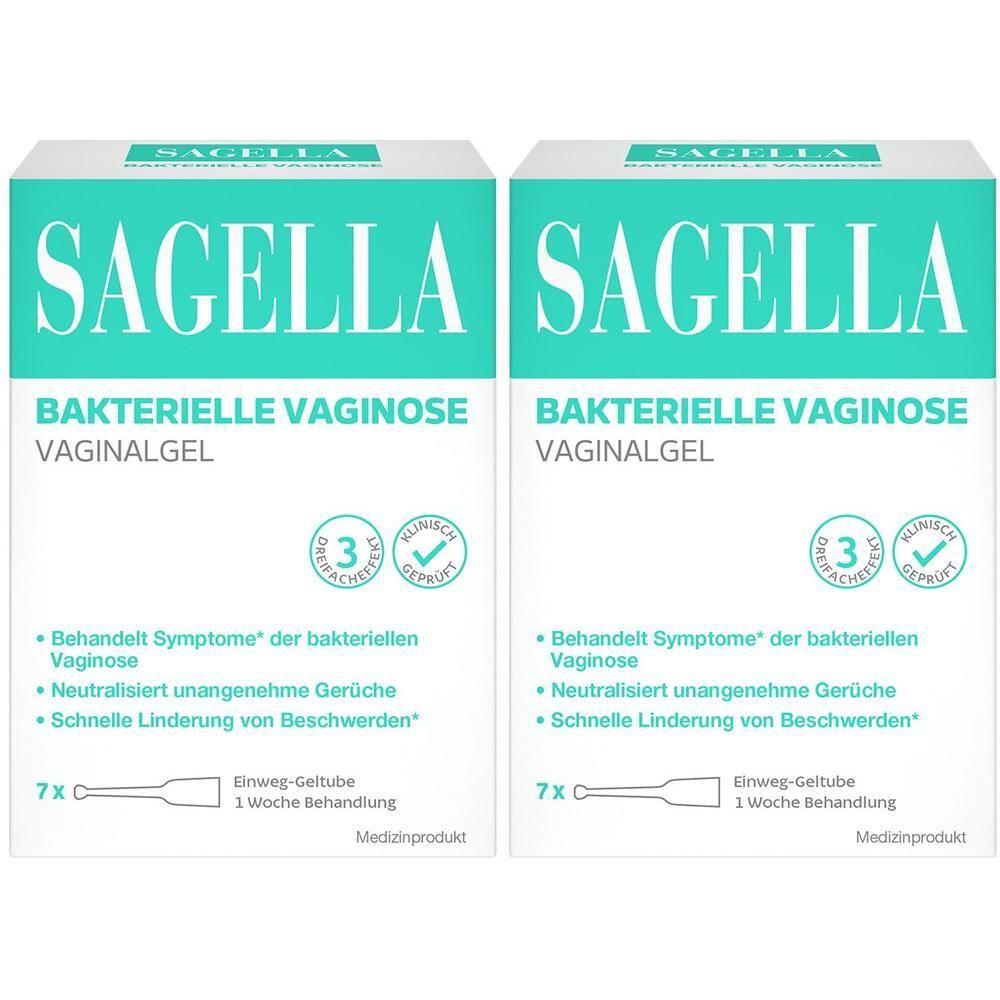 Sagella Bakterial Vaginosis Gel 2x 2x7 St