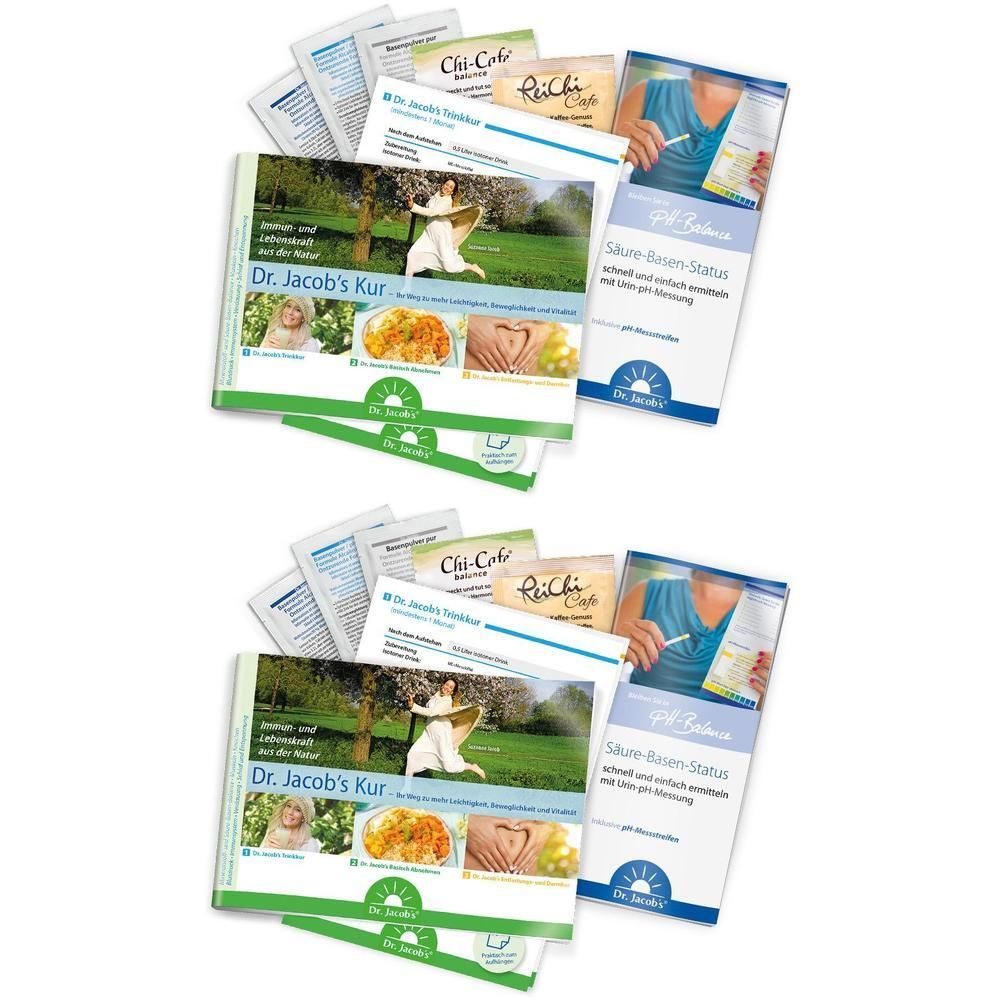 Basen-Vitalkuren Probierpaket Dr.Jacob's 2x 2x5x5 g Kombipackung