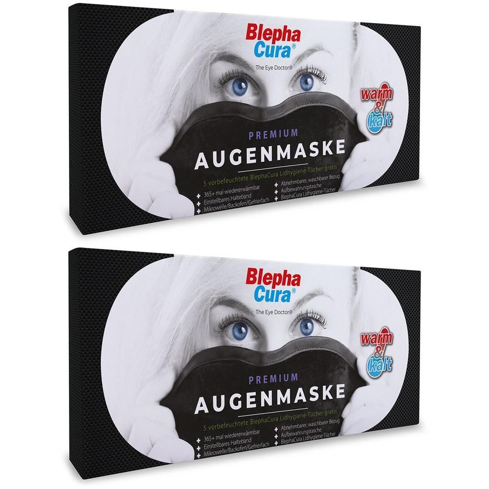 Blephacura TED Augen-Wärme-Maske 2x 2x1 St