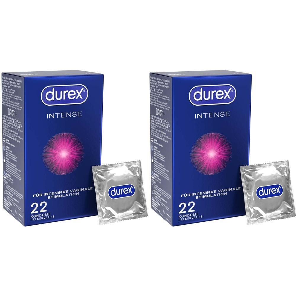 Durex Intense Kondome 2x 2x22 St