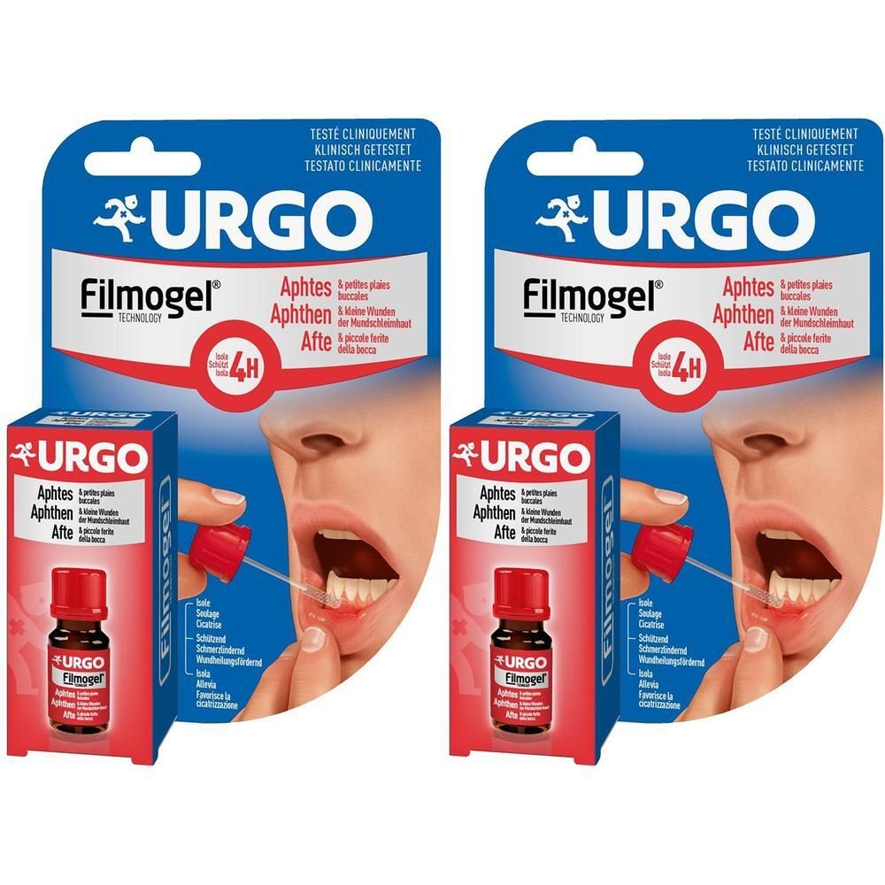 Urgo Aphthen flüssig 2x 2x6 ml Flüssigkeit