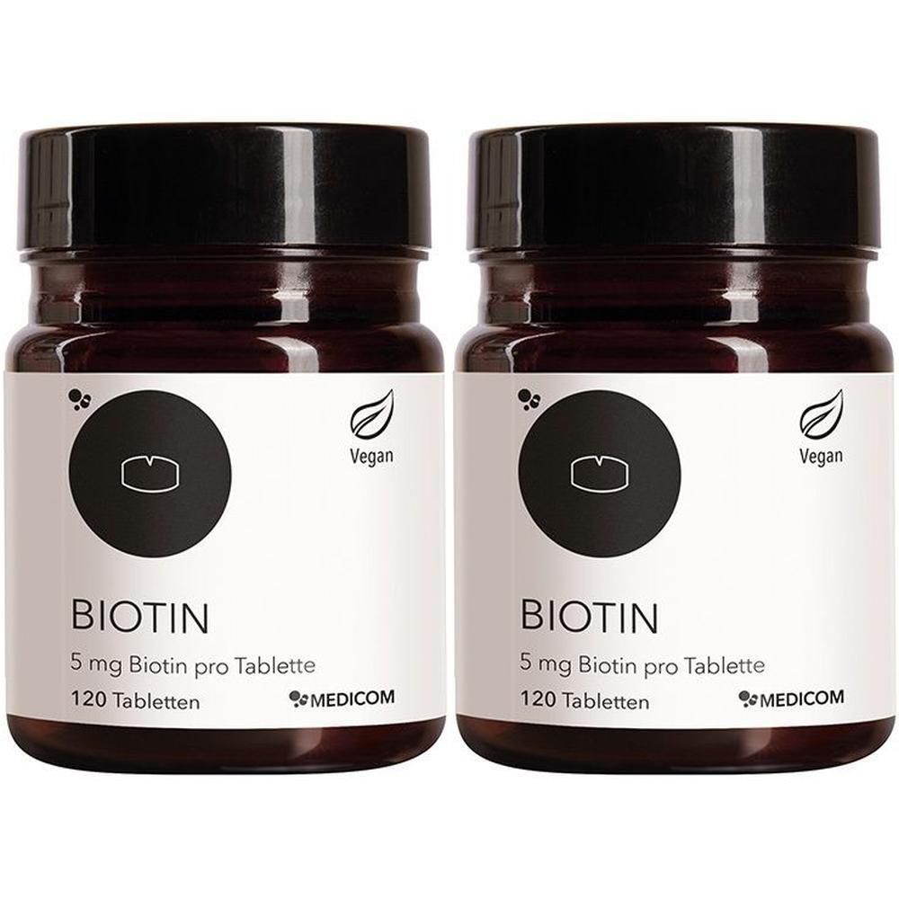 Biotin 5 mg pro Tablette 2x 2x120 St Tabletten