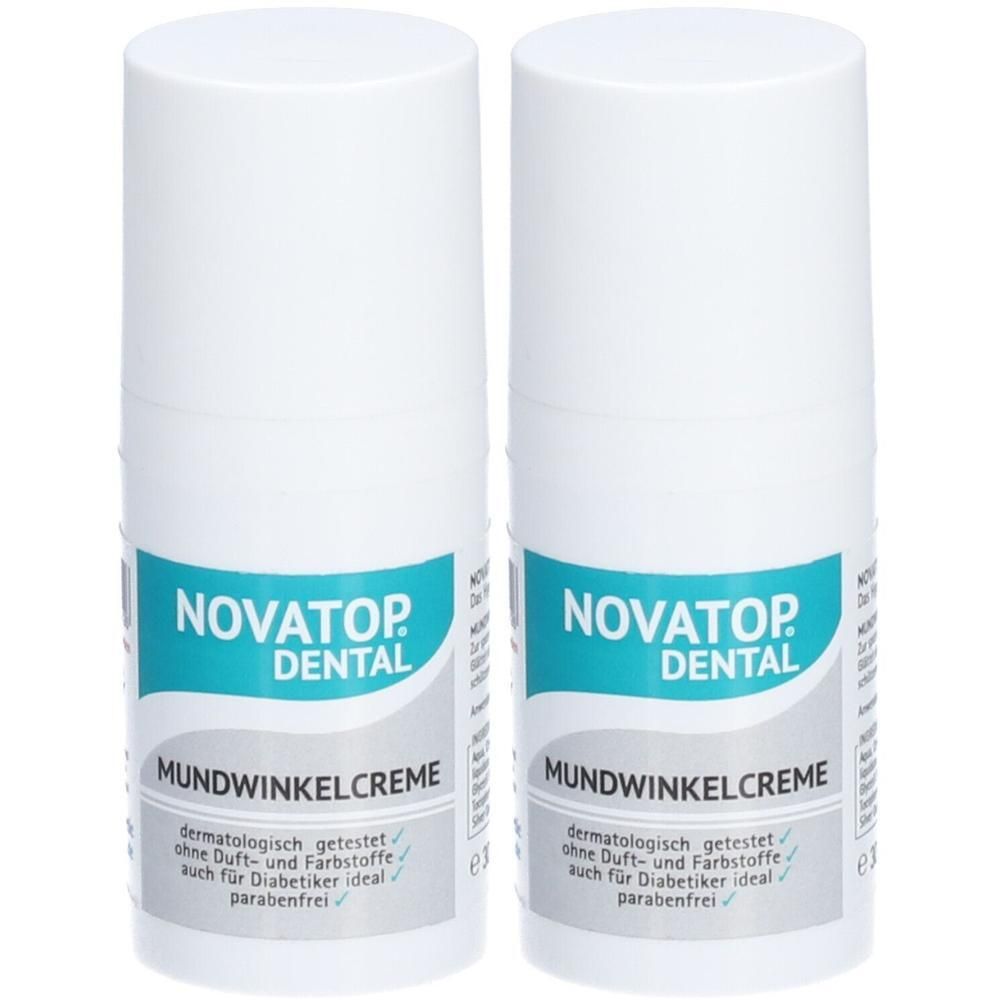 Novatop Dental Mundwinkelcreme 2x 2x30 ml Creme