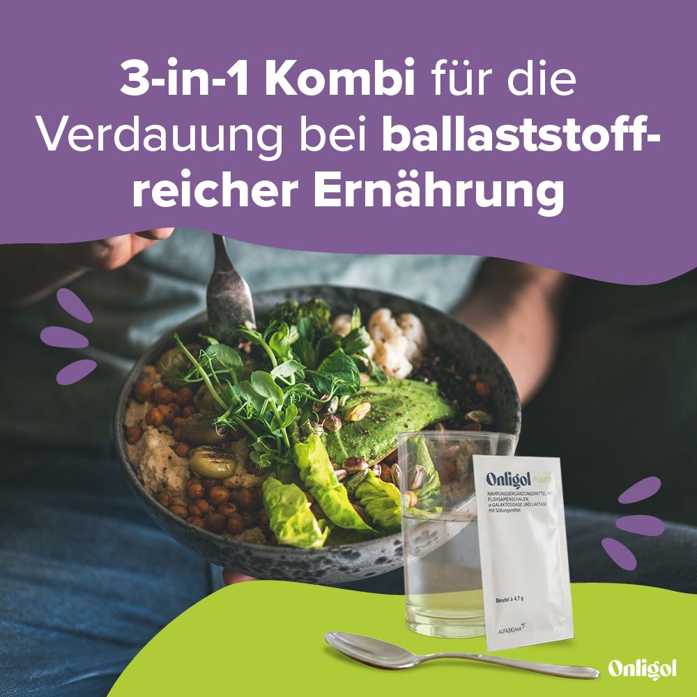 Onligol Fiber mit Flohsamenschalen