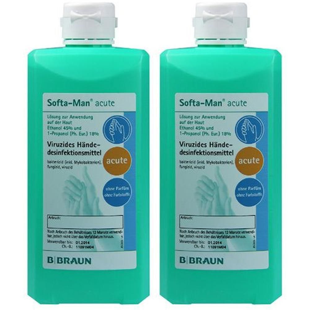 Softa-Man acute Lösung 2x 2x500 ml