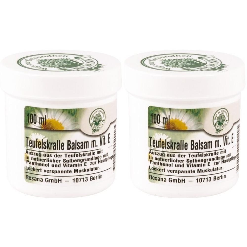Teufelskralle Balsam mit Vitamin E 2x 2x100 ml Salbe