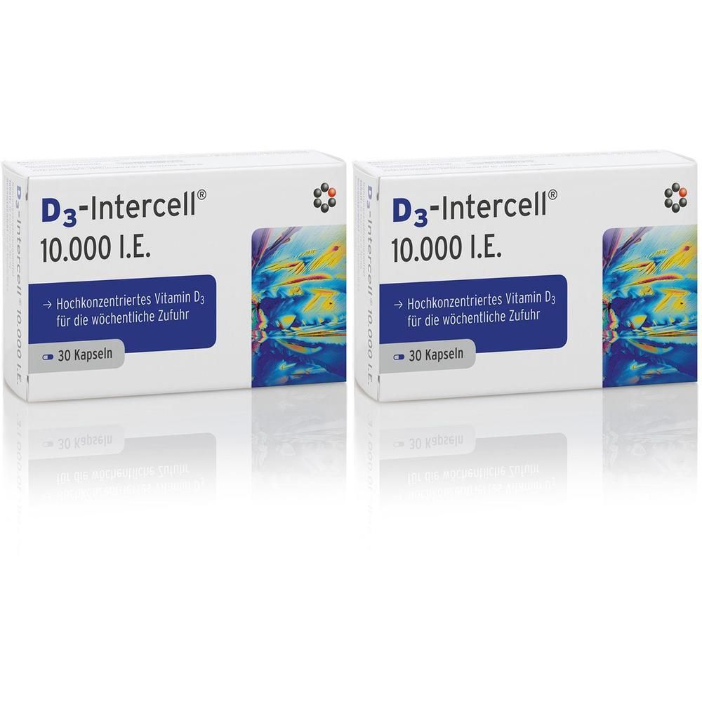 D3-Intercell 10.000 I.e. Kapseln 2x 2x30 St